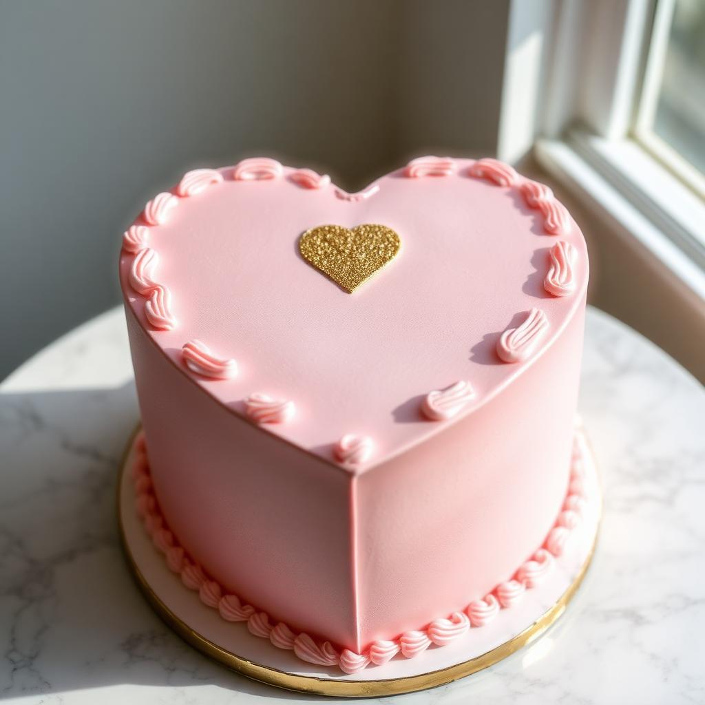 Blush Heart Gold