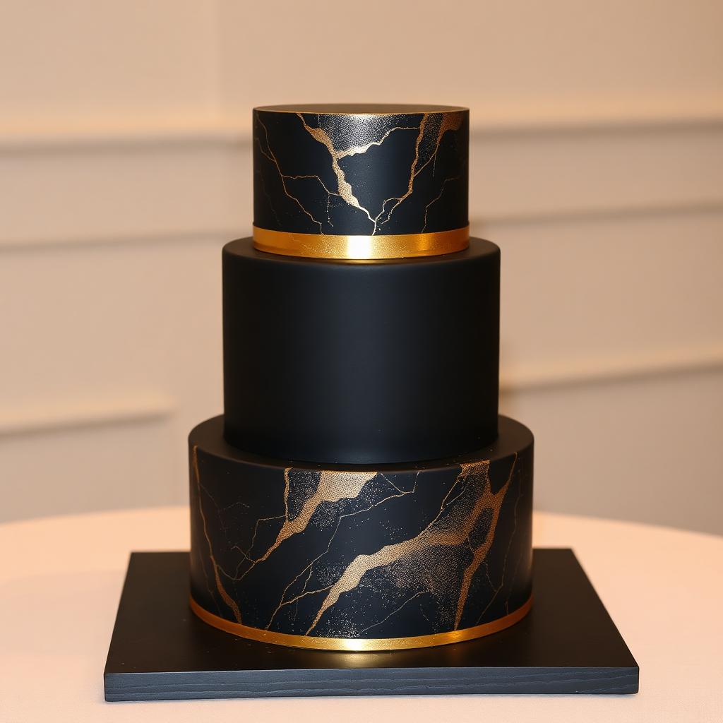 Black & Gold Marble