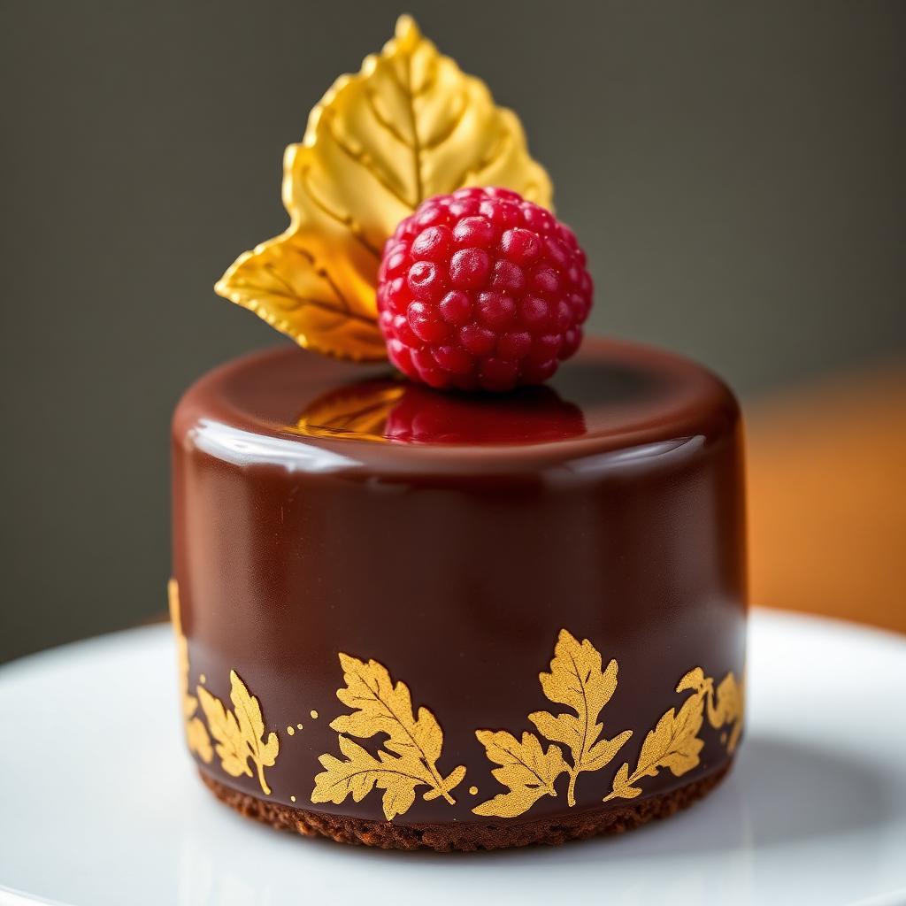 Chocolate Gold Leaf Mini