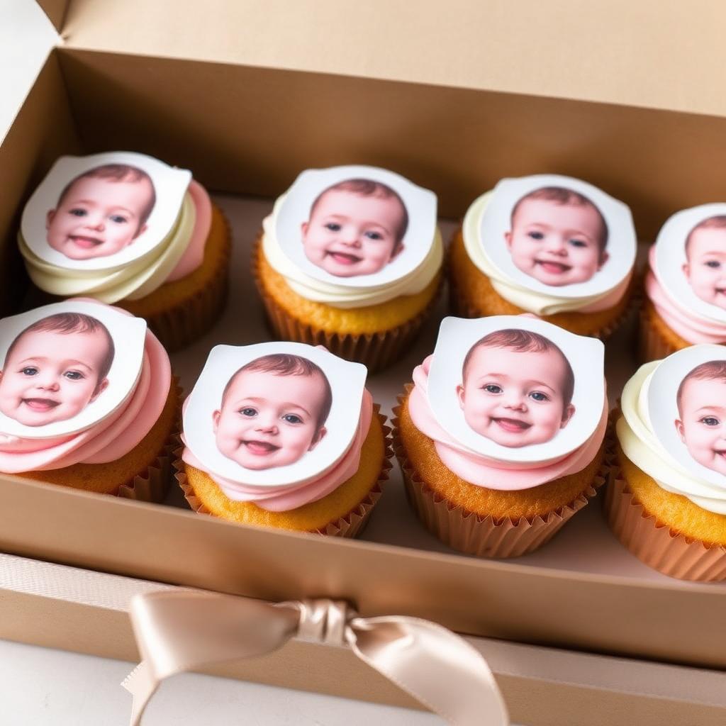Baby Face Edible Print